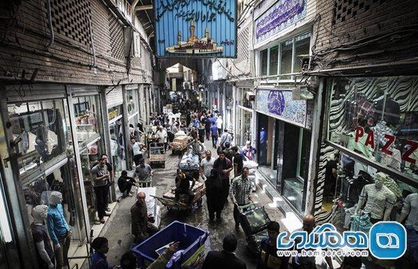 شرایط سقف بازار آهنگران تهران خطرناک است